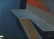 passerelle d'embarquement du Yamato
